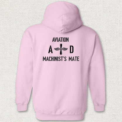 AD - Aviation Machinist's Mate Hoodie - Pink