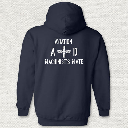 AD - Aviation Machinist's Mate Hoodie - Navy