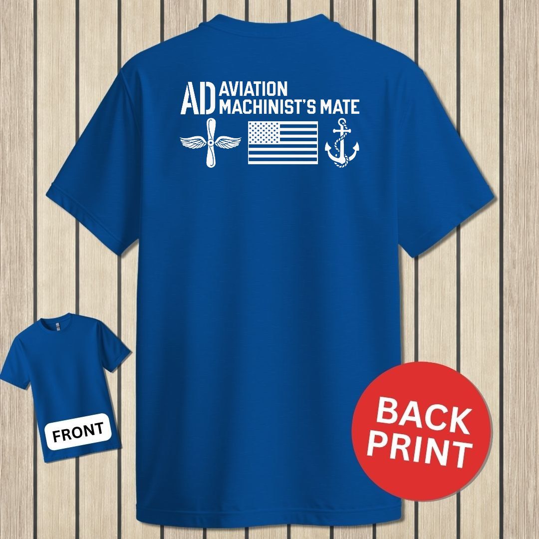 AD - Flag & Anchor - Royal Blue