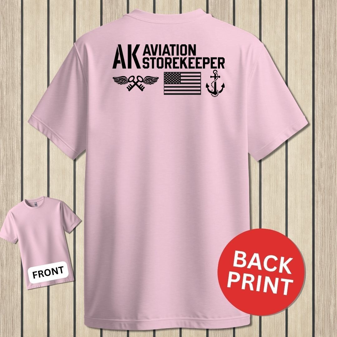 AK - Flag & Anchor - Pink