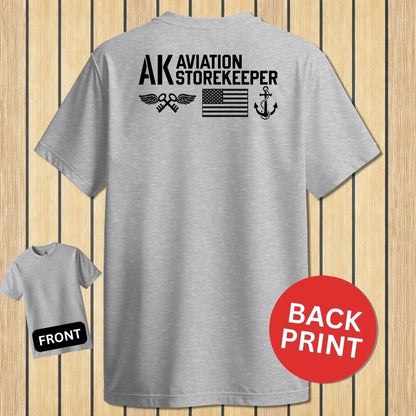 AK - Flag & Anchor - Sport Grey