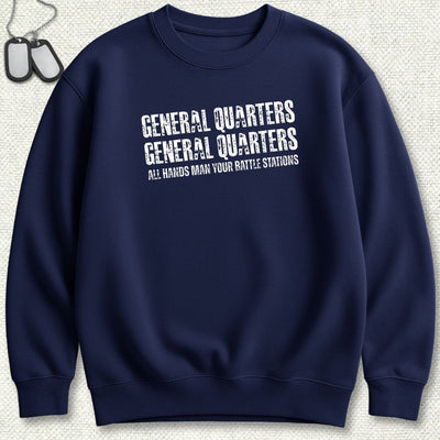 All Hands Man Your Battle Stations Sweatshirt