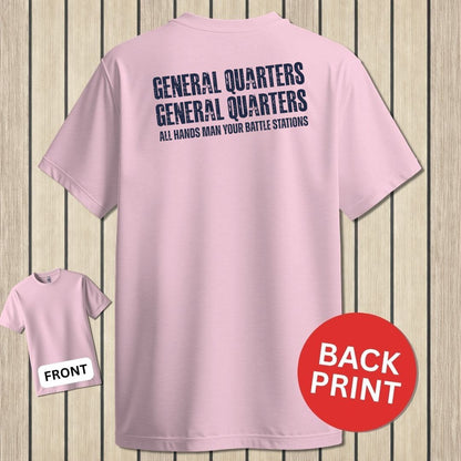 All Hands Man Your Battle Stations - Pink