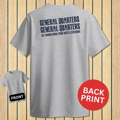 All Hands Man Your Battle Stations - Sport Grey