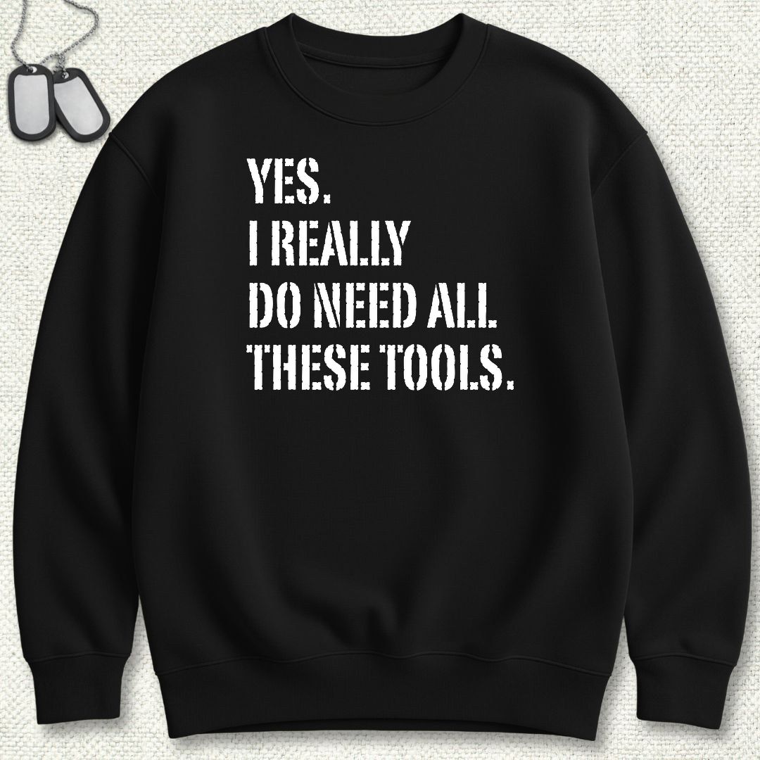 All These Tools Sweatshirt - Black