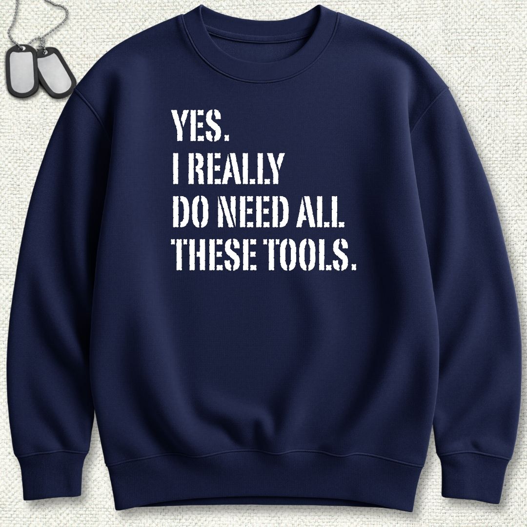 All These Tools Sweatshirt - Navy