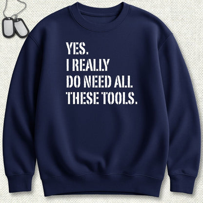 All These Tools Sweatshirt - Navy