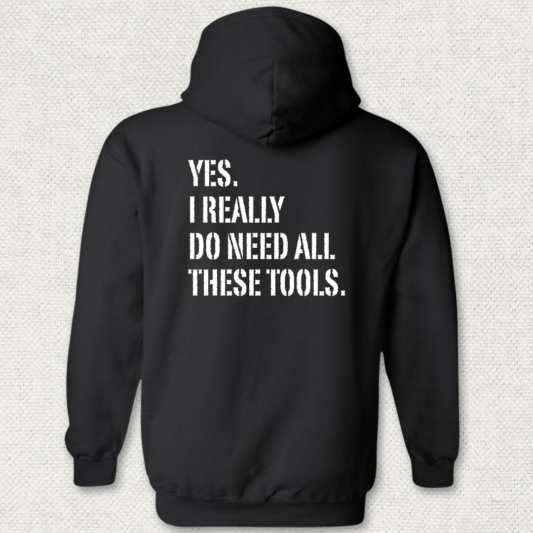 All These Tools Hoodie - Black