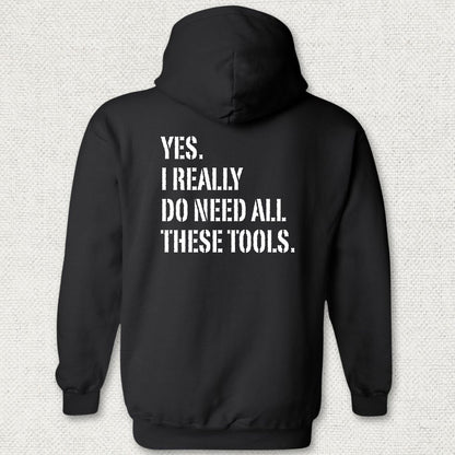 All These Tools Hoodie - Black