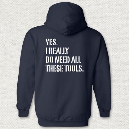 All These Tools Hoodie - Navy