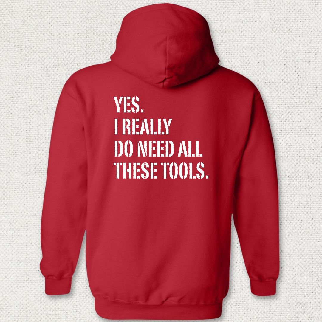 All These Tools Hoodie - Red