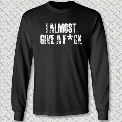 Almost Long Sleeve Tee - Black