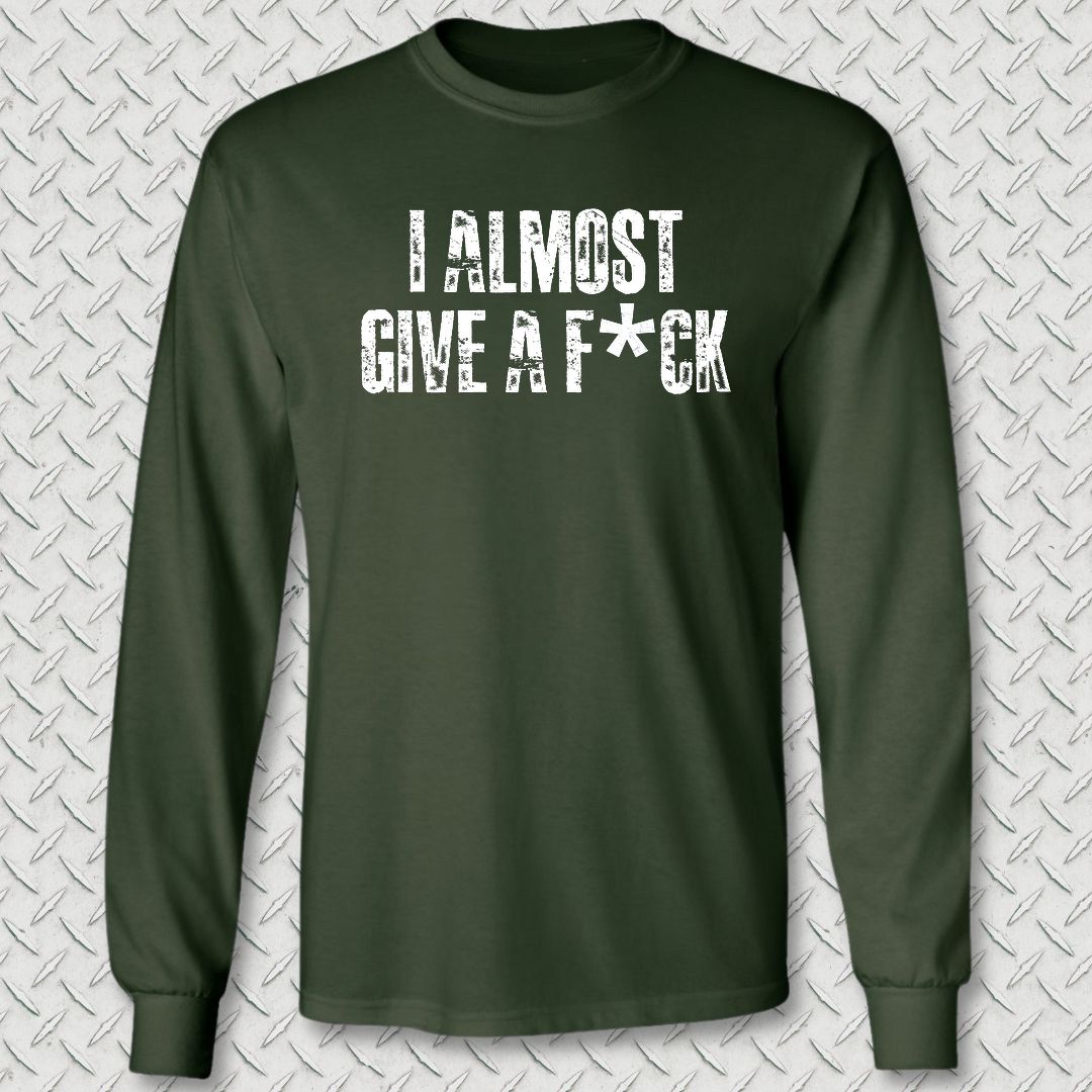 Almost Long Sleeve Tee - Forest Green