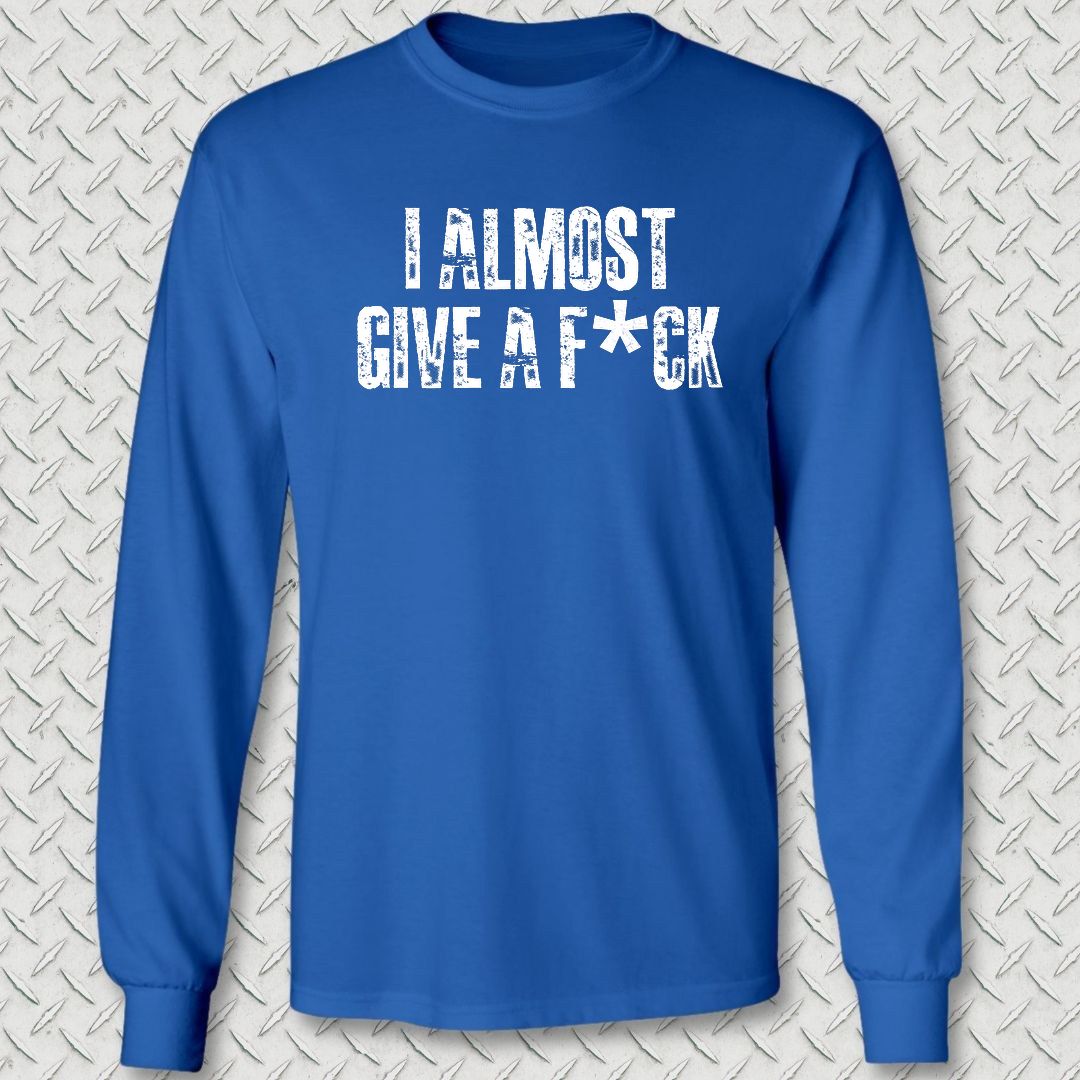 Almost Long Sleeve Tee - Royal Blue