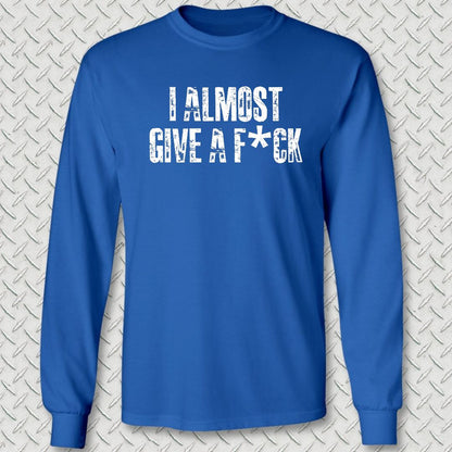 Almost Long Sleeve Tee - Royal Blue