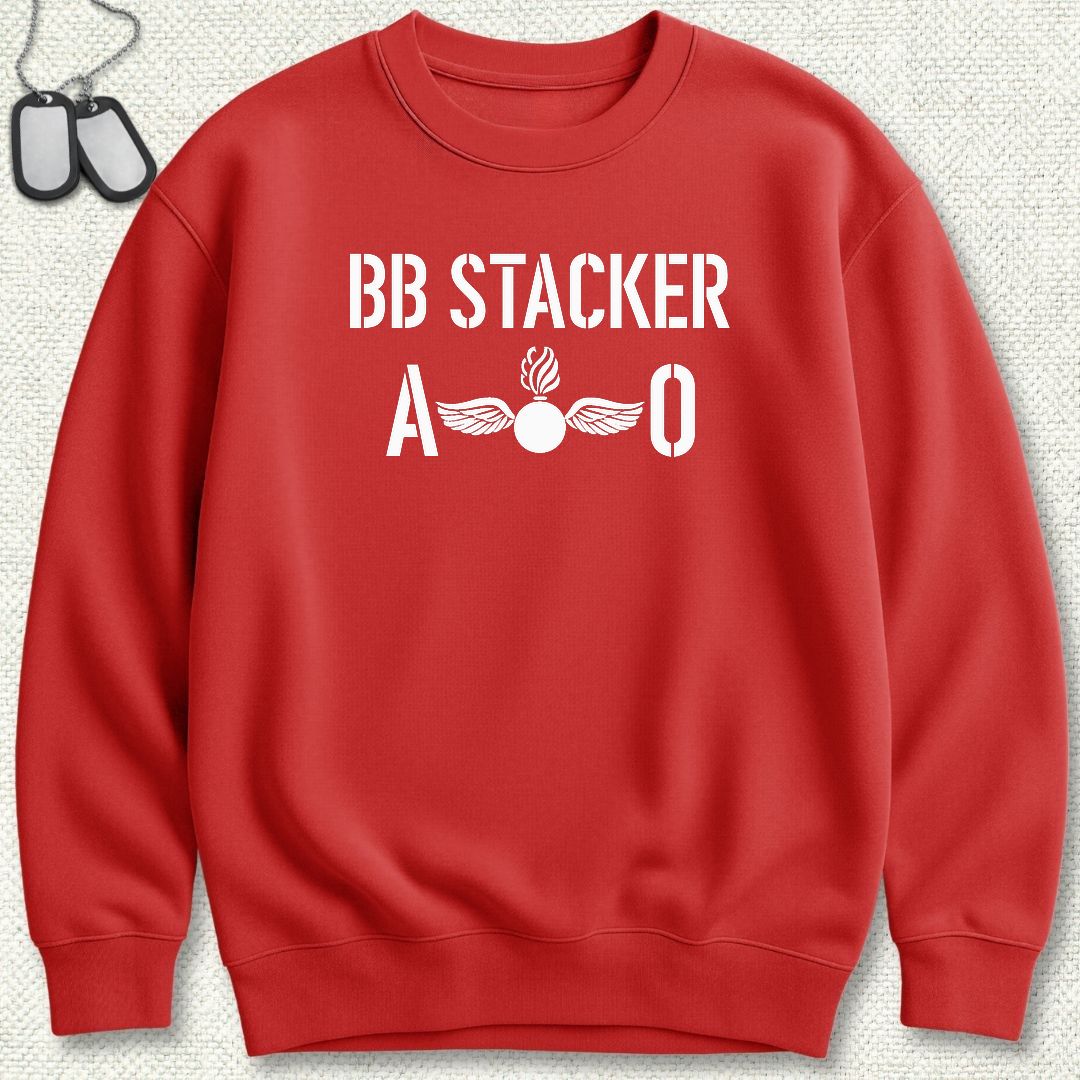 AO - BB Stacker Sweatshirt - Red