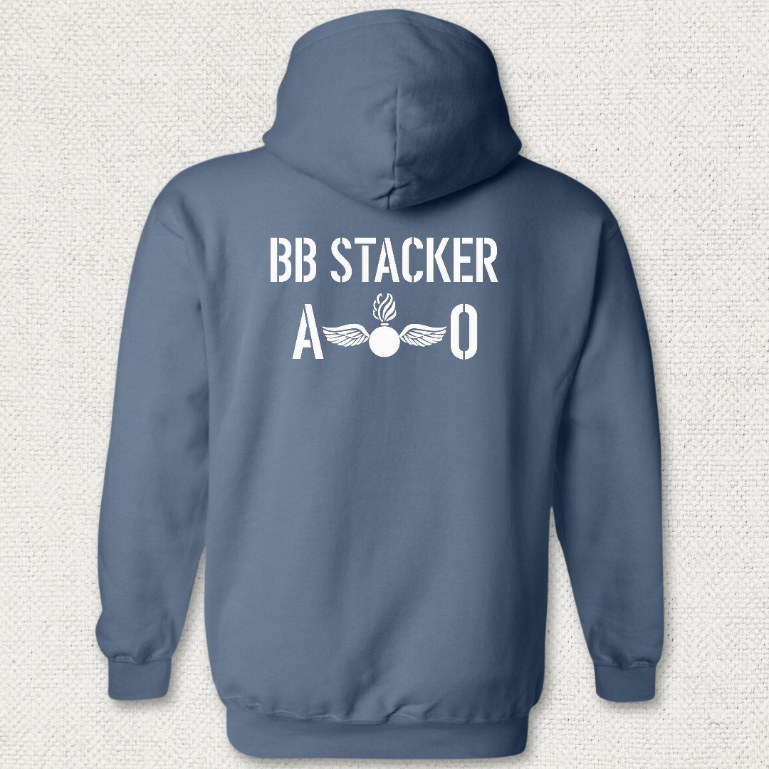 AO - BB Stacker Hoodie - Heather Navy