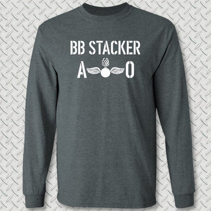 AO - BB Stacker Long Sleeve Tee - Dark Heather