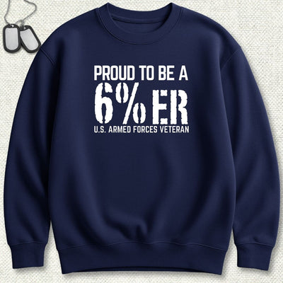 Armed Forces 6%er Sweatshirt