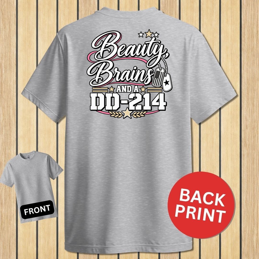 Beauty, Brains, and a DD-214 - DT - Sport Grey