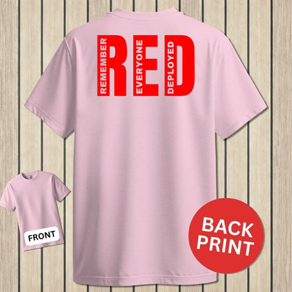 Big RED - Remember Everyone Deployed - Pink