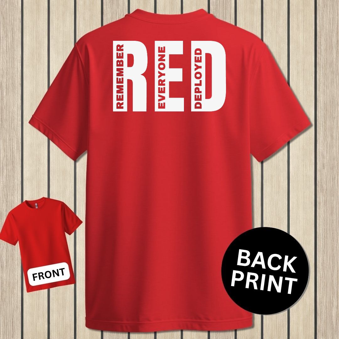 Big RED - Remember Everyone Deployed - Red