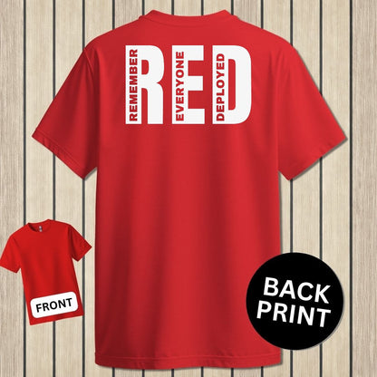 Big RED - Remember Everyone Deployed - Red
