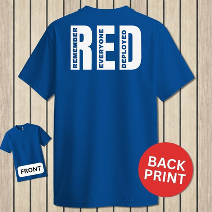Big RED - Remember Everyone Deployed - Royal Blue