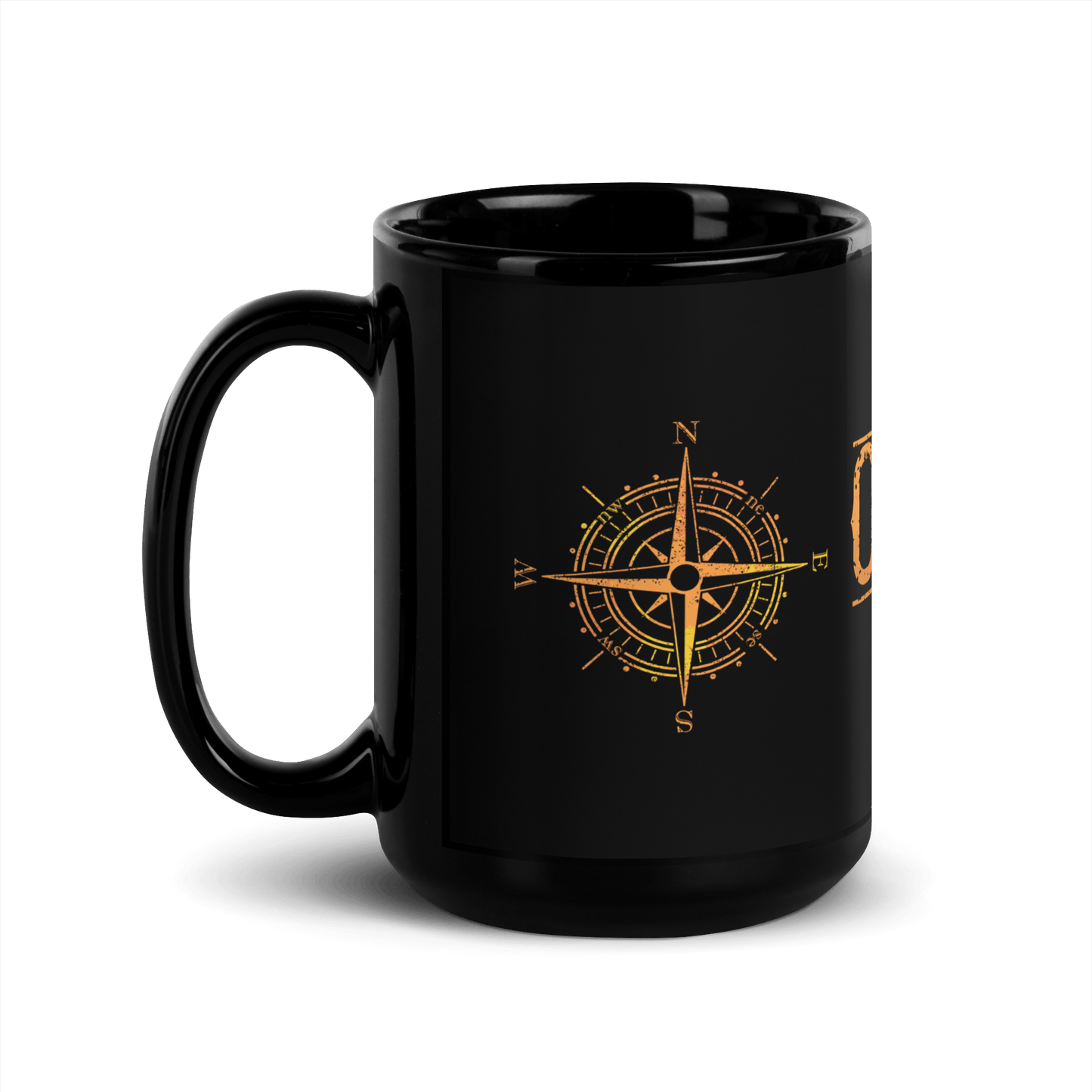 NavyHumor GEAR Old Salt Coffee Logo Mug (black)