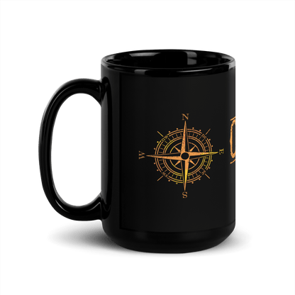 NavyHumor GEAR Old Salt Coffee Logo Mug (black)