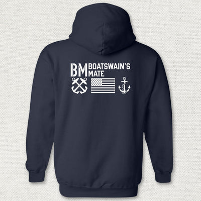BM - Flag & Anchor Hoodie