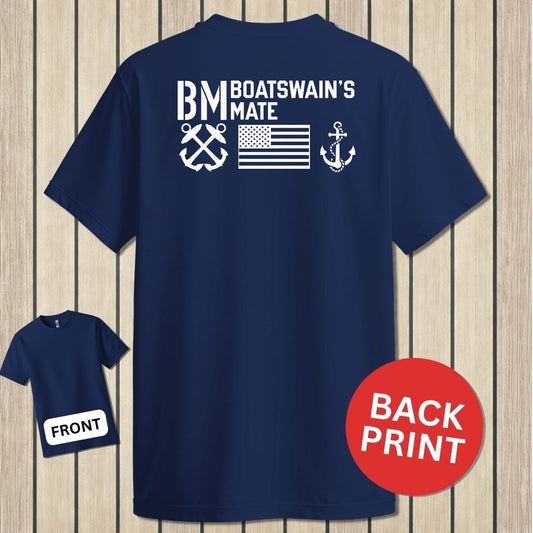BM - Flag & Anchor - Navy
