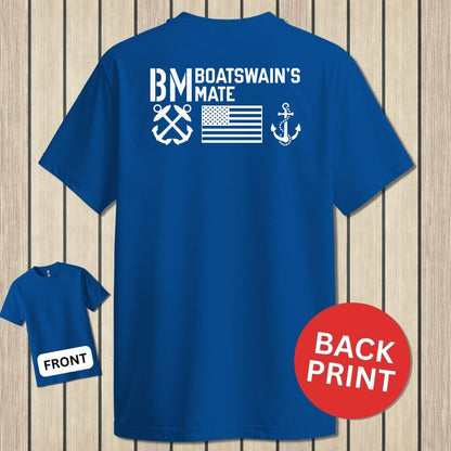 BM - Flag & Anchor - Royal Blue