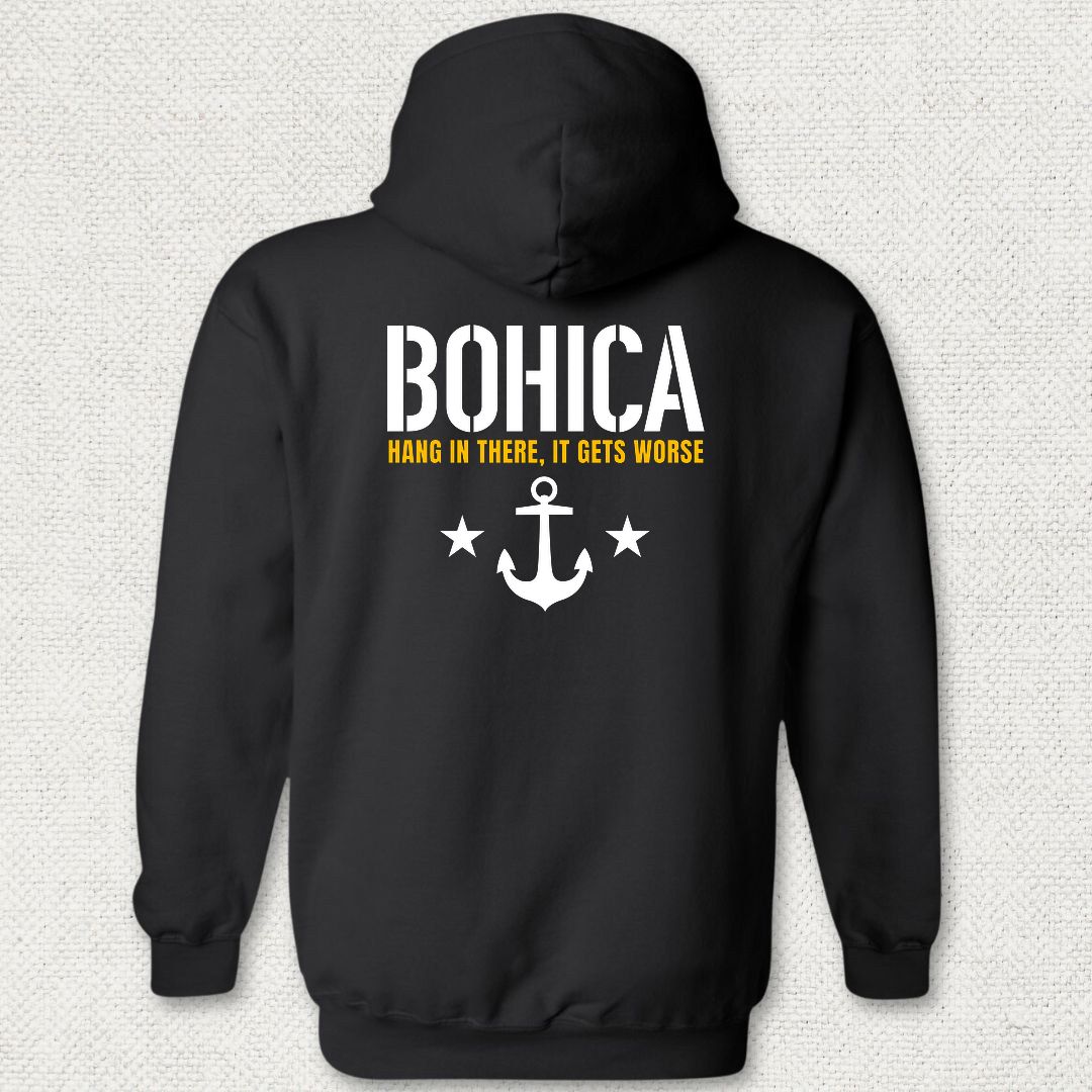 BOHICA - It Gets Worse Hoodie - Black