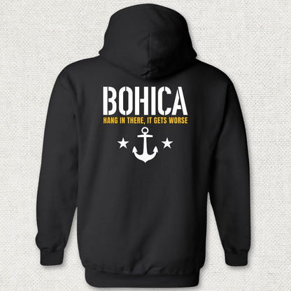 BOHICA - It Gets Worse Hoodie - Black