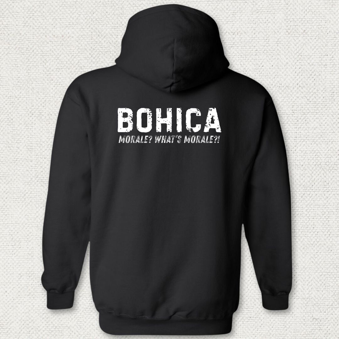 BOHICA - What's Morale? Hoodie - Black