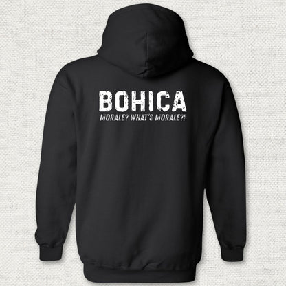 BOHICA - What's Morale? Hoodie - Black