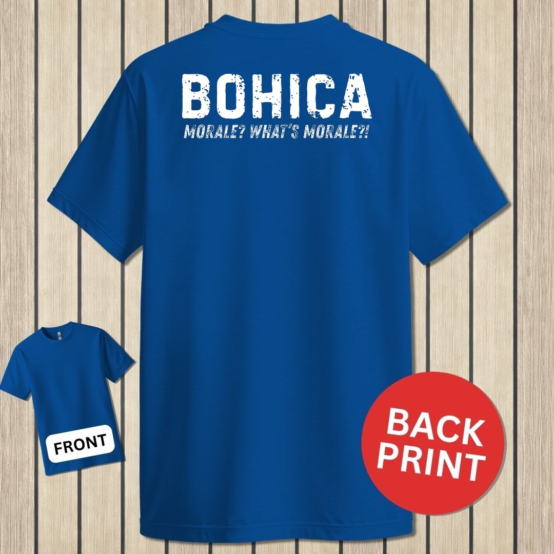 BOHICA - What's Morale? - Royal Blue