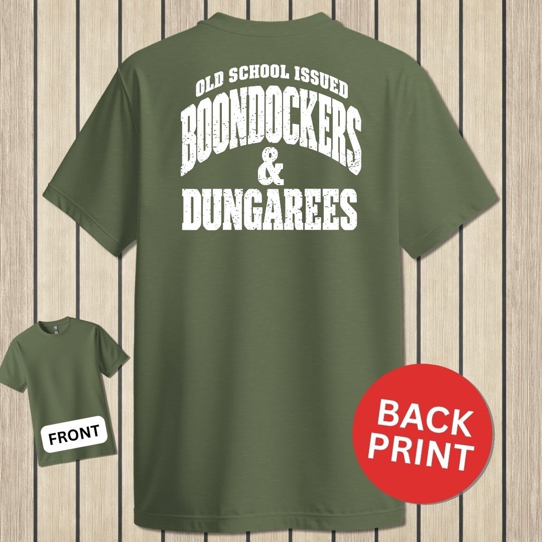 Boondockers & Dungarees - Military Green