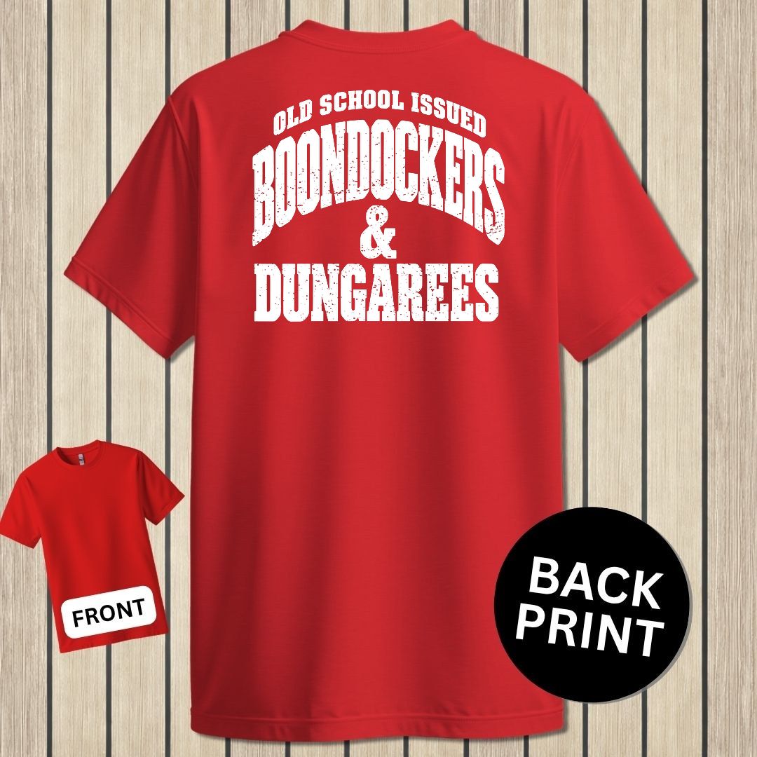 Boondockers & Dungarees - Red