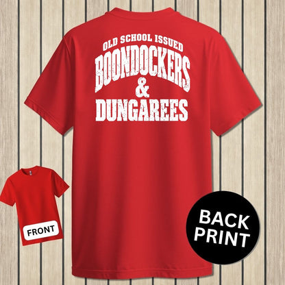Boondockers & Dungarees - Red