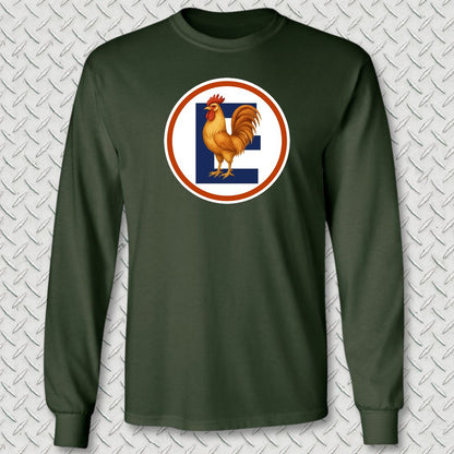 Boot Camp Big Chicken Long Sleeve Tee - Forest Green