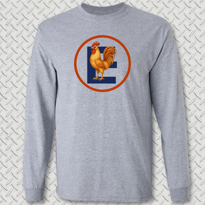 Boot Camp Big Chicken Long Sleeve Tee - Sport Grey