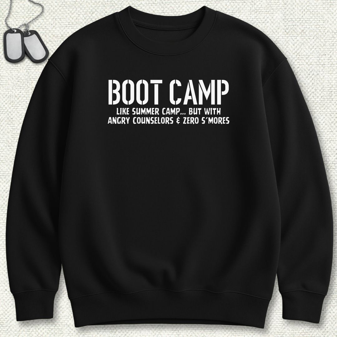 Boot Camp - Like Summer Camp Sweatshirt - Black