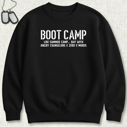 Boot Camp - Like Summer Camp Sweatshirt - Black
