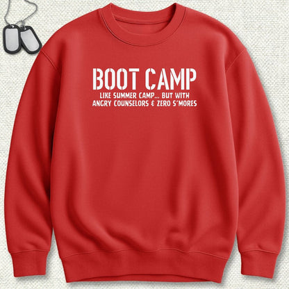 Boot Camp - Like Summer Camp Sweatshirt - Red