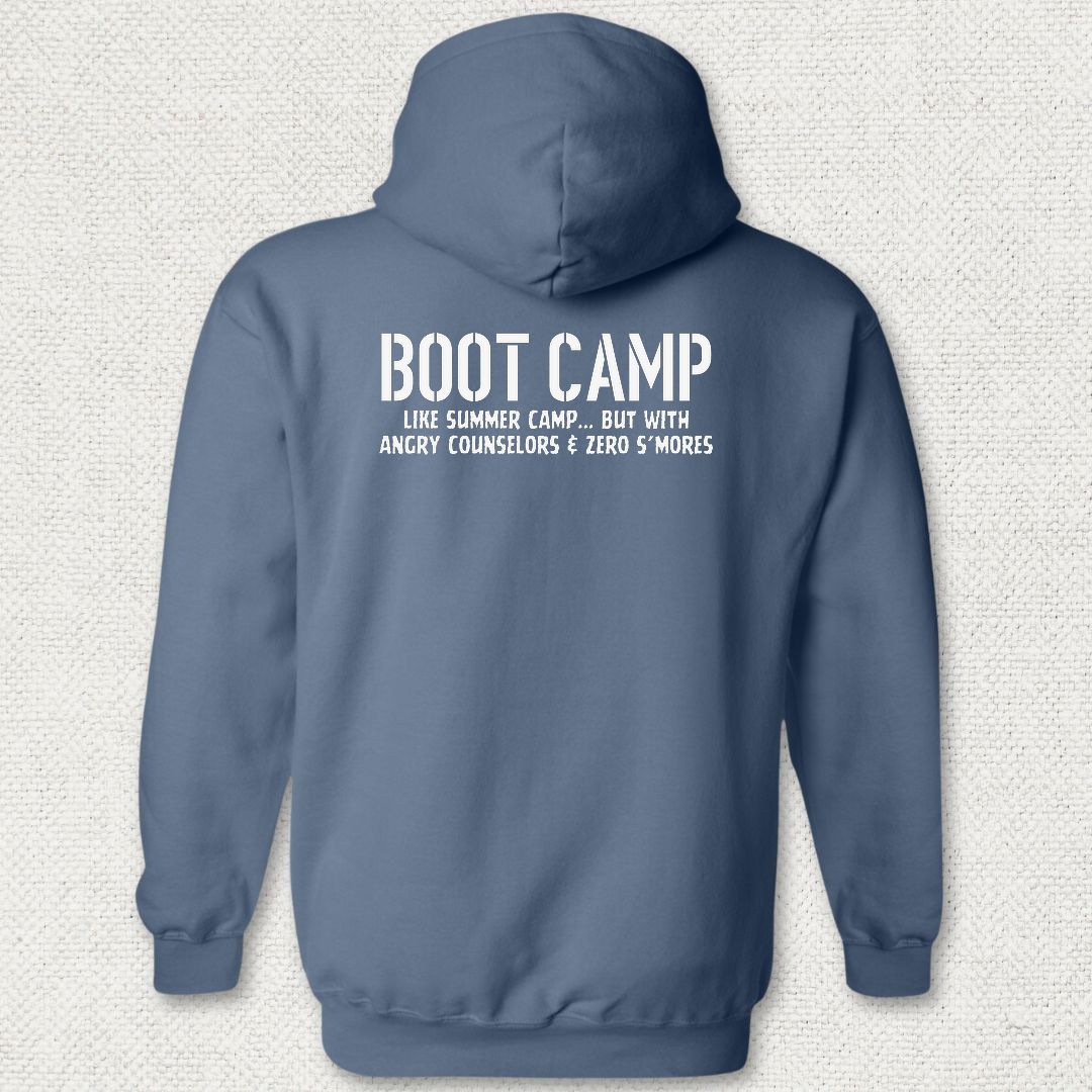 Boot Camp - Like Summer Camp Hoodie - Heather Navy