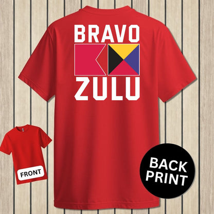 Bravo Zulu Signal Flags - Red