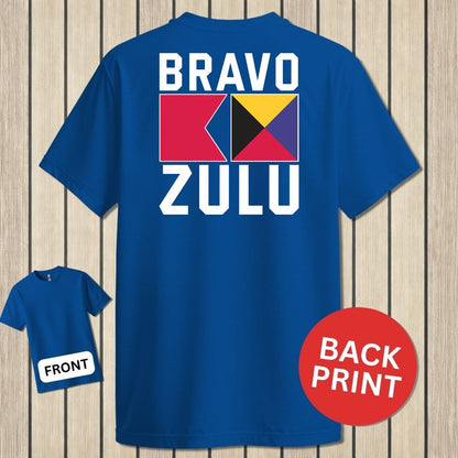 Bravo Zulu Signal Flags - Royal Blue