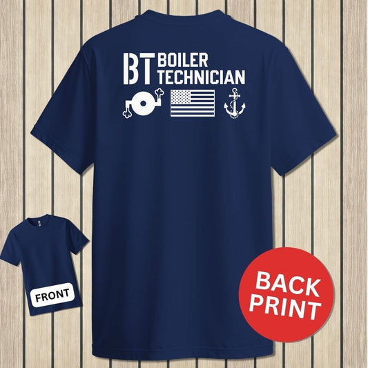 BT - Flag & Anchor - Navy